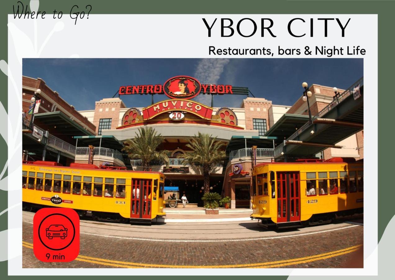 Cozy Home In Tampa Near Ybor & Busch Gardens Kültér fotó